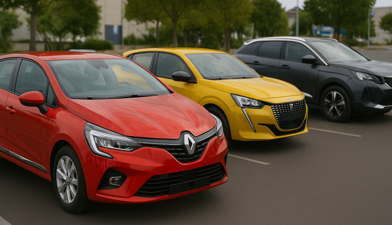 Voitures les plus immatriculées en juillet : Classement français