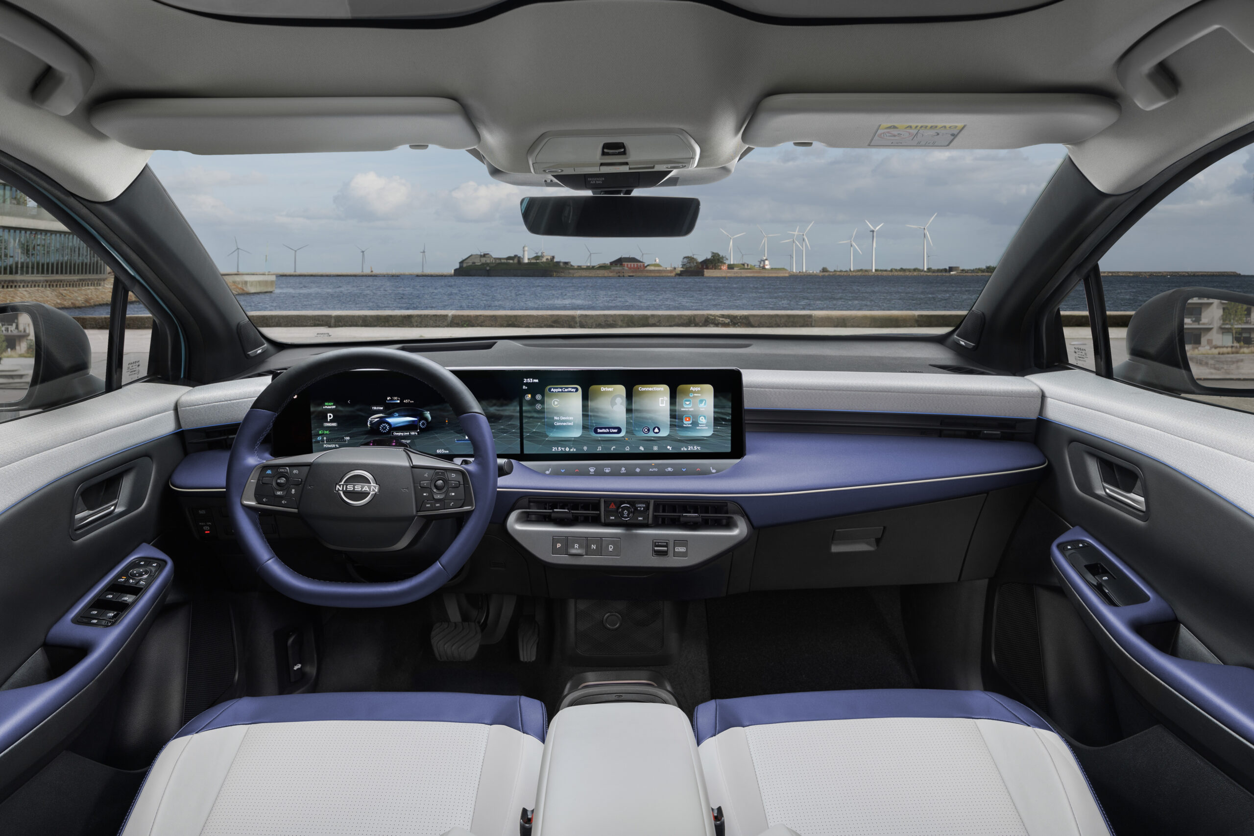 Interieur Tableau de Bord Nissan Leaf 2026
