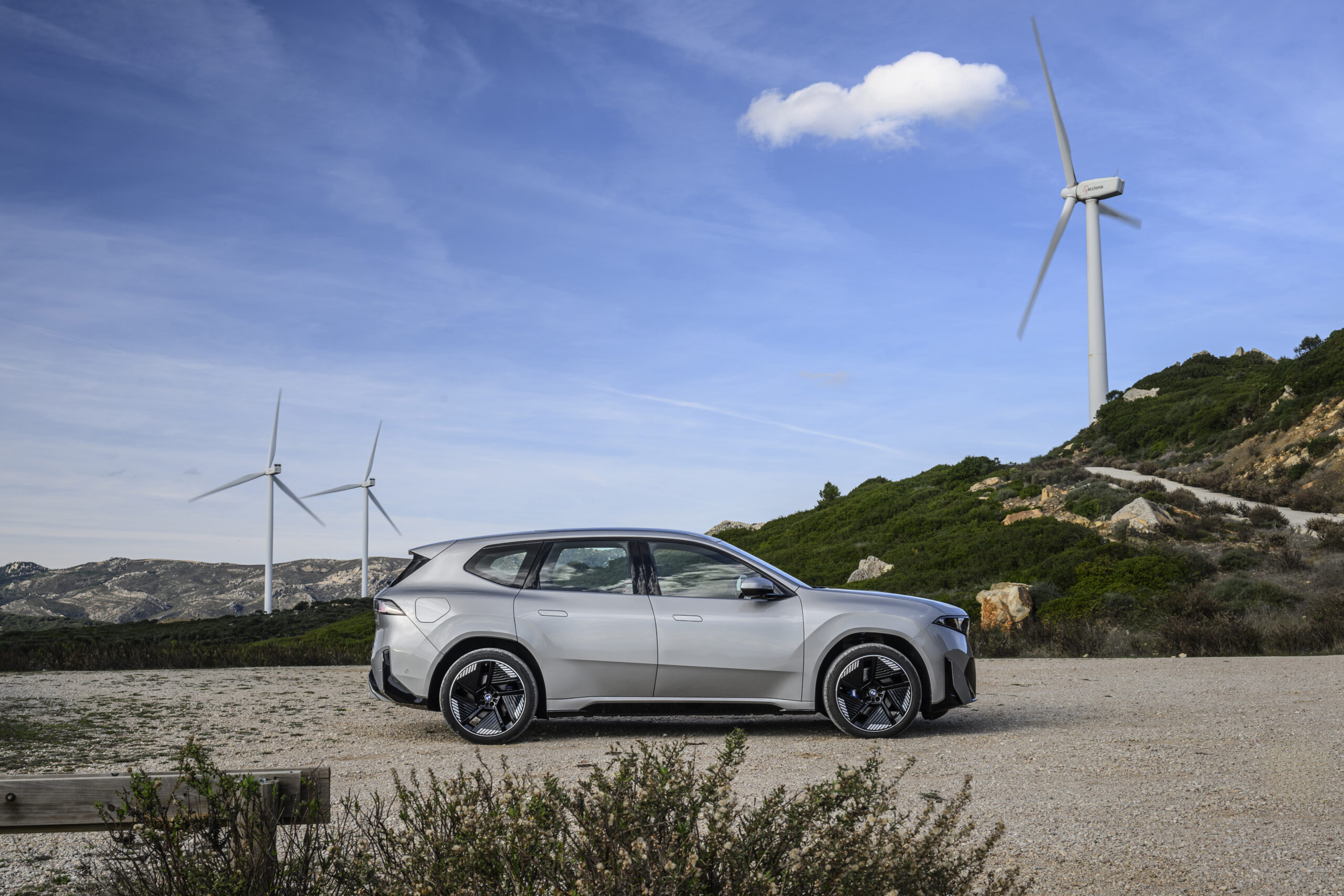 Profil BMW iX3 Neue Klasse Éoliennes