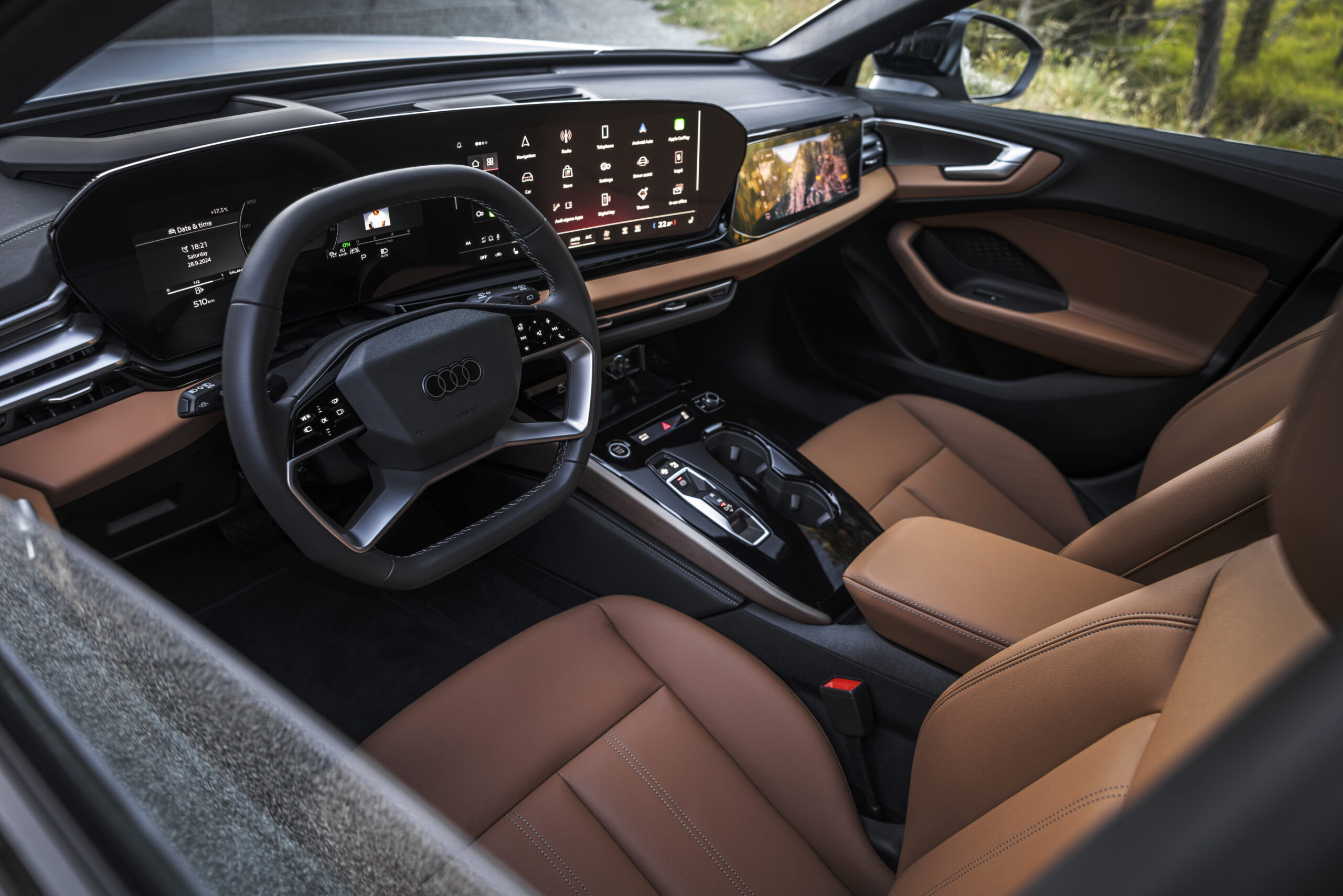 Habitacle premium et haute technologie de la nouvelle génération Audi