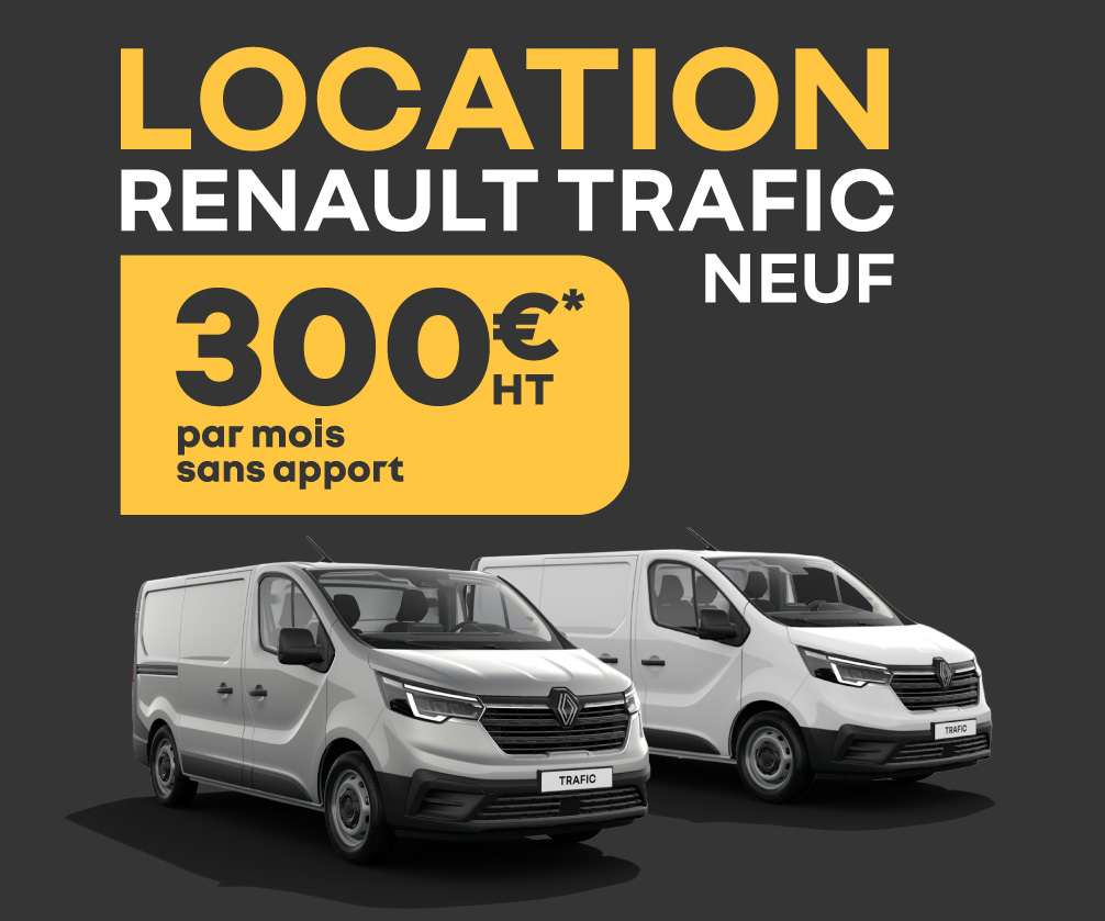 Location Renault Trafic 300 euros