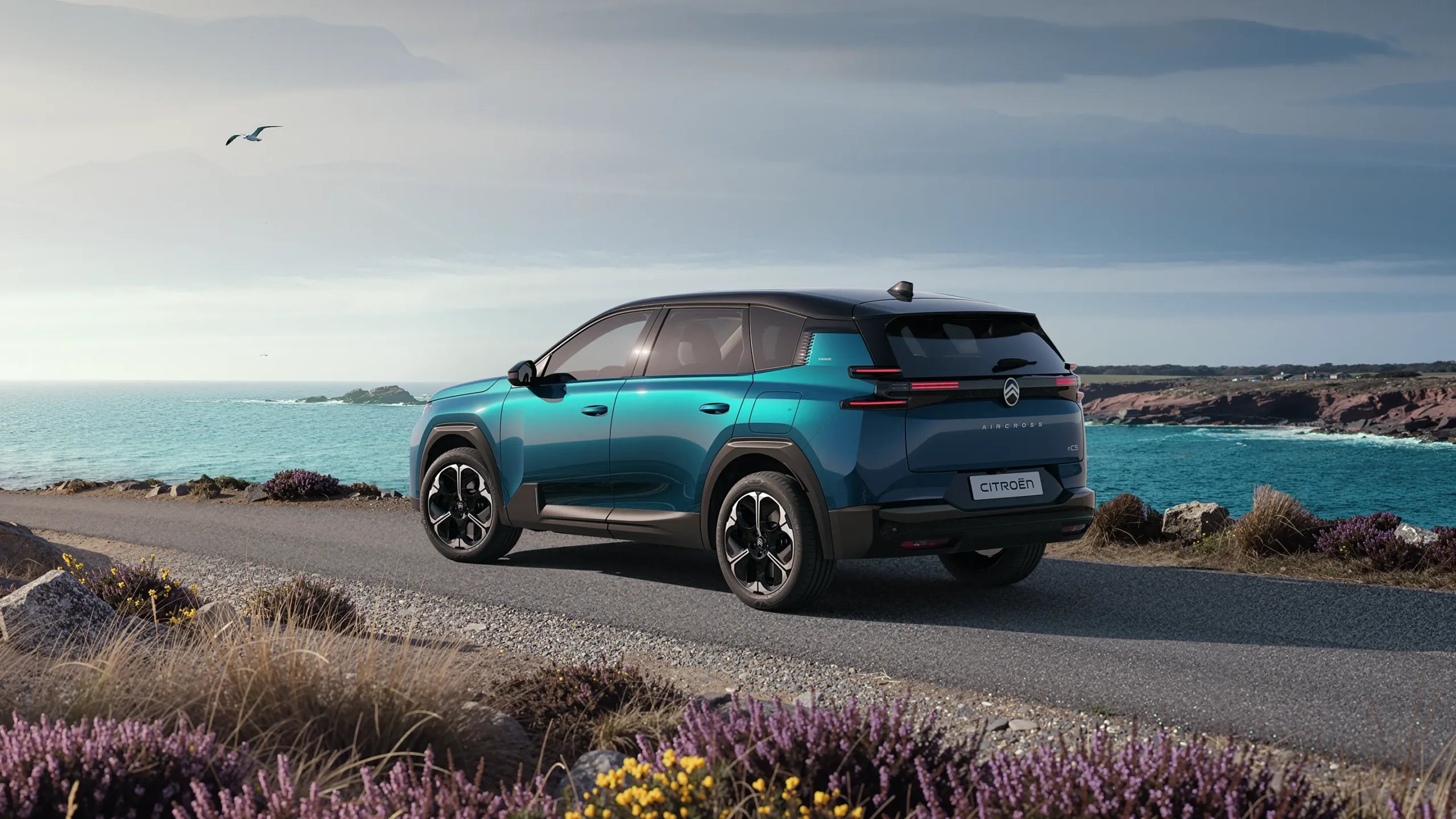 citroen c5 aircross emeraude suv familial hybride