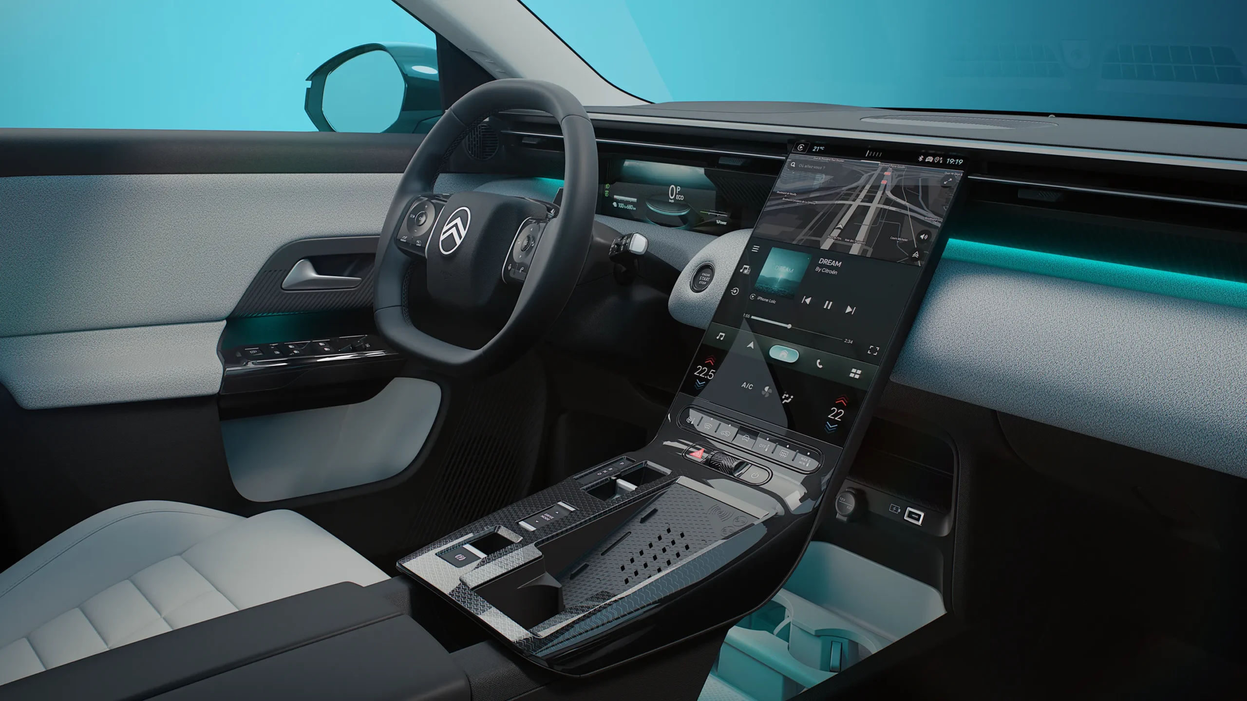 citroen c5 aircross emeraude suv familial hybride